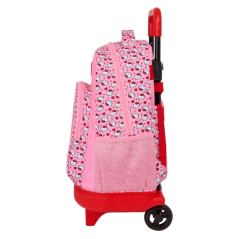 sac à dos trolley rose