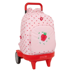 Sac à dos trolley rose