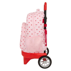 sac à dos trolley rose fruits