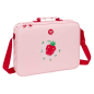 Étui de transport zippé Glowlab Fruits rose