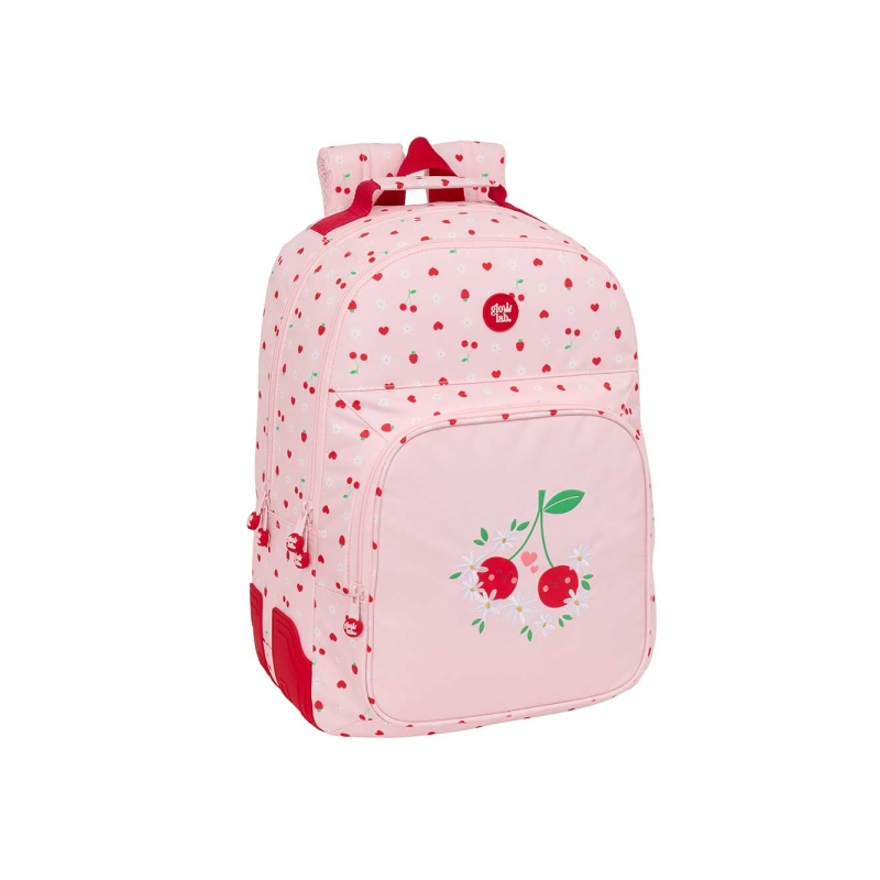 Sac à dos Glowlab Fruits 2 compartiments rose
