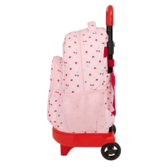 Sac à dos trolley rose