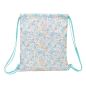 Sac plat Moos Fiori 5L bleu clair avec poche zippée Sac plat Moos Fiori 5L bleu clair avec poche zippée