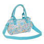 Sac recyclé Safta Moos Fiori 100x160 mm bleu clair