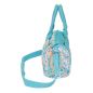 Sac recyclé Safta Moos Fiori 100x160 mm bleu clair