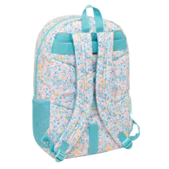 Sac à dos Safta Moos Fiori bleu clair, trolley adaptable