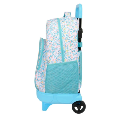 sac à dos trolley bleu clair