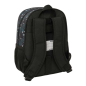 Sac à dos enfant Minecraft noir avec porte-bouteilles