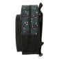 Sac à dos enfant Minecraft noir avec porte-bouteilles