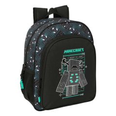 Sac à dos Minecraft noir