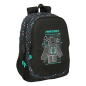 Sac à dos Minecraft noir 23L adaptable chariot Sac à dos Minecraft noir 23L adaptable chariot