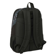 Sac à dos Minecraft noir 23L adaptable chariot