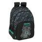 Sac à dos Minecraft noir avec chariot réglable Sac à dos Minecraft noir avec chariot réglable