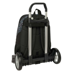 Sac à roulettes Minecraft noir 23 L