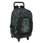 Sac à roulettes Minecraft noir 33 L avec porte-bouteille Sac à roulettes Minecraft noir 33 L avec porte-bouteille