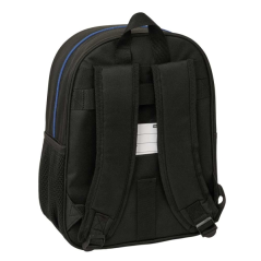 Sac à dos enfant Brainrot noir bleu 26x34x11 cm