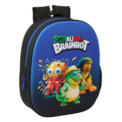 Sac à dos noir bleu