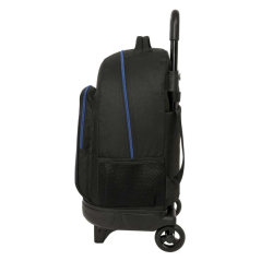 sac à dos à roulettes noir bleu