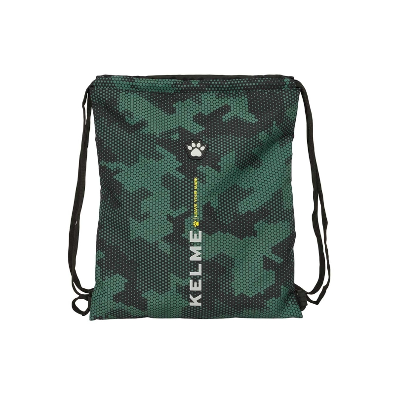 Sac plat Kelme Camo 5L vert camouflage