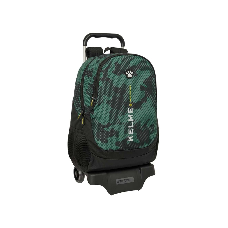 Sac à dos trolley Kelme camo vert 2 compartiments