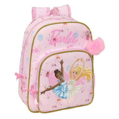 Sac à dos enfant Barbie rose