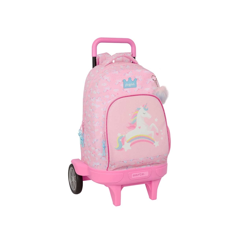 Sac à dos trolley enfant Safta Glowlab rose 33L Sac à dos trolley enfant Safta Glowlab rose 33L