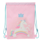 Sac plat enfant Glowlab Safta rose 3 L avec poche zippée Sac plat enfant Glowlab Safta rose 3 L avec poche zippée