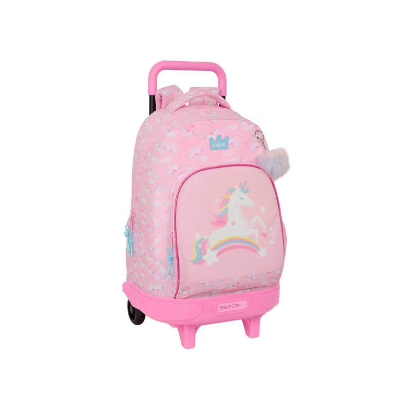 Sac à dos trolley enfant Safta Glowlab rose Sac à dos trolley enfant Safta Glowlab rose