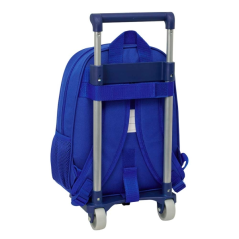 Sac à dos trolley Real Madrid bleu amovible