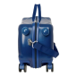Chariot enfant Real Madrid bleu marine avec repose-pieds Chariot enfant Real Madrid bleu marine avec repose-pieds