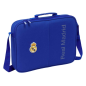 Porte-documents Real Madrid bleu à bandoulière ajustable