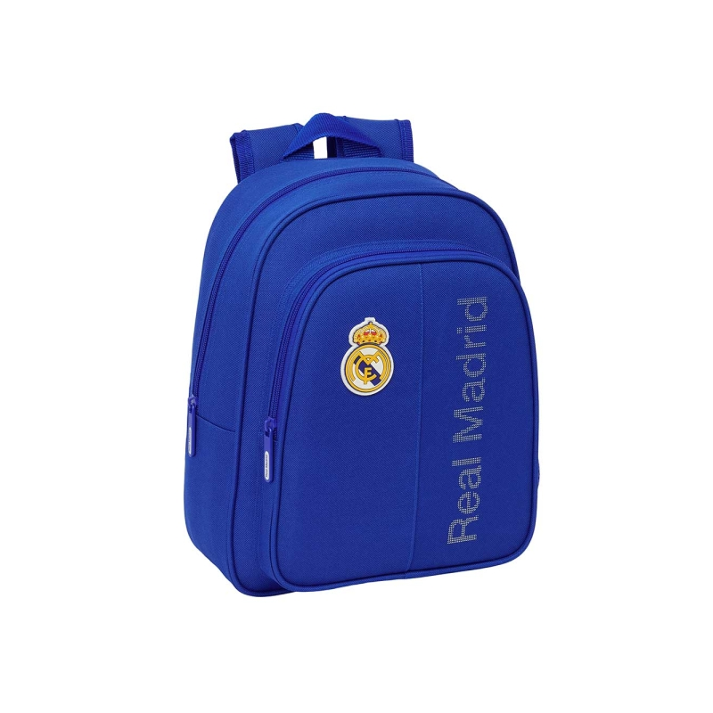 Sac à dos enfant Real Madrid bleu compatible valise