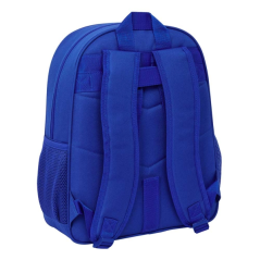 Sac à dos Real Madrid bleu convertible en valise à roulettes