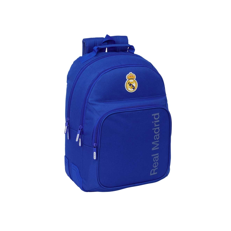 Sac à dos Real Madrid 2 compartiments bleu trolley Sac à dos Real Madrid 2 compartiments bleu trolley
