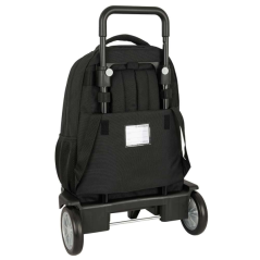 Sac à dos trolley FC Barcelone noir à roulettes