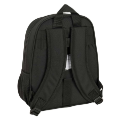 Sac à dos enfant FC Barcelone noir porte-bouteille