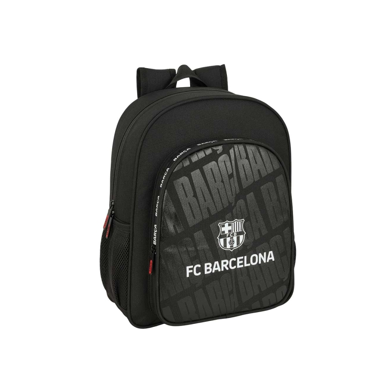 Sac à dos FC Barcelone noir compatible valise à roulettes