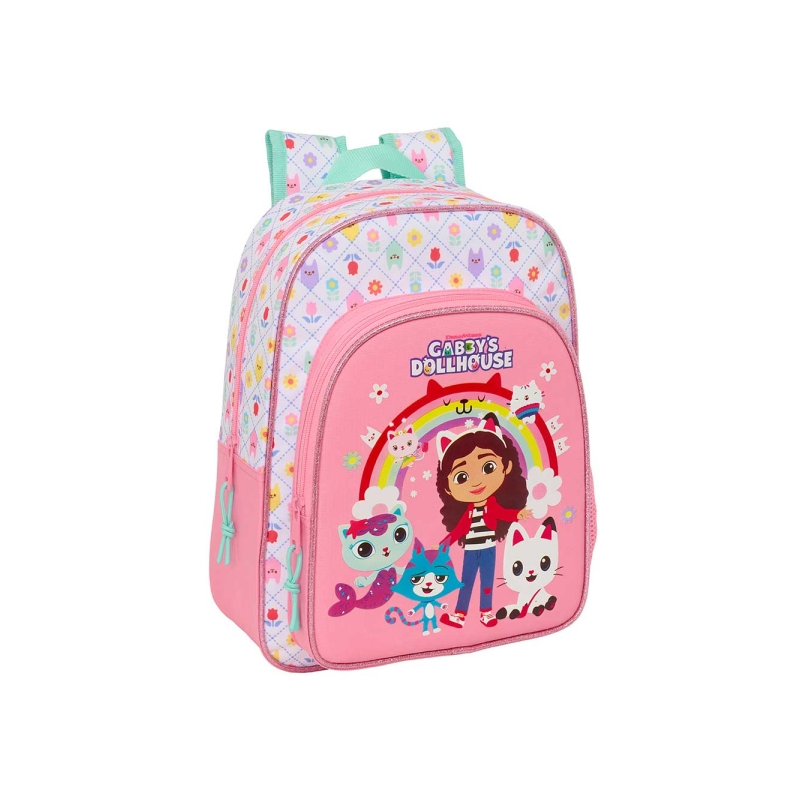 Sac à dos enfant Gabby's Dollhouse rose 26x34 cm Sac à dos enfant Gabby's Dollhouse rose 26x34 cm