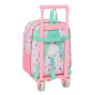 Mochila à roulettes Gabby's Dollhouse rose 6 L