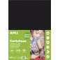 Apli Carton Noir A4 170g 50 Feuilles
