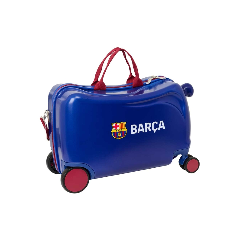 Valise trolley enfant FC Barcelone bleu marine Valise trolley enfant FC Barcelone bleu marine