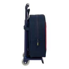Sac à dos bleu nuit avec chariot