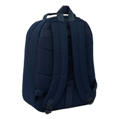 Sac à dos FC Barcelone bleu nuit, adaptable au chariot