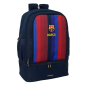 Sac à dos FC Barcelone bleu nuit avec poche frontale