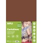 Apli Carton Brun A4 170g 50 Feuilles
