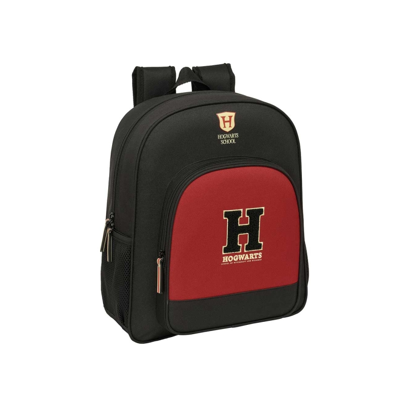 Sac à dos à roulettes Harry Potter Hogwarts noir rouge
