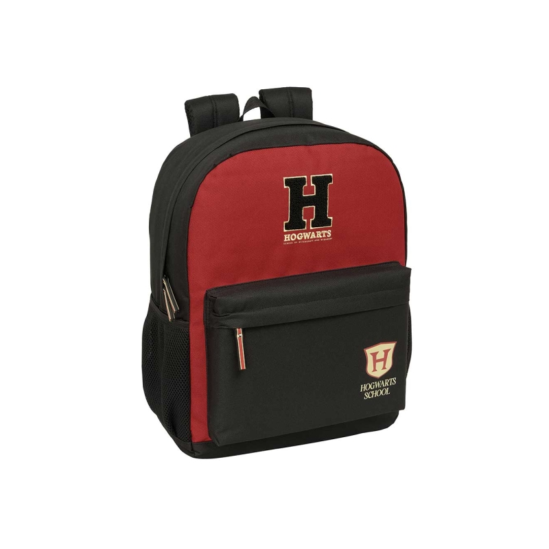 Sac à dos Harry Potter Hogwarts noir et rouge compatible chariot Sac à dos Harry Potter Hogwarts noir et rouge compatible chariot