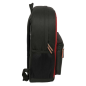 Sac à dos Harry Potter Hogwarts noir et rouge compatible chariot Sac à dos Harry Potter Hogwarts noir et rouge compatible chariot