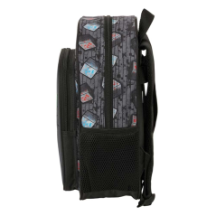 Sac à dos enfant Minecraft gris