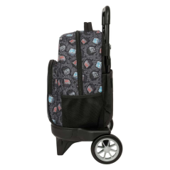 Sac à roulettes Minecraft gris